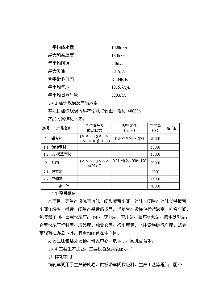 （終稿）xxxx鋁業有限公司鋁板帶箔新增項目評估分析報告.doc（最終版）第6頁