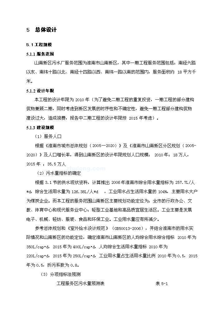 （終稿）淮南某5萬噸污水處理新增項目評估分析報告.doc（最終版）第15頁