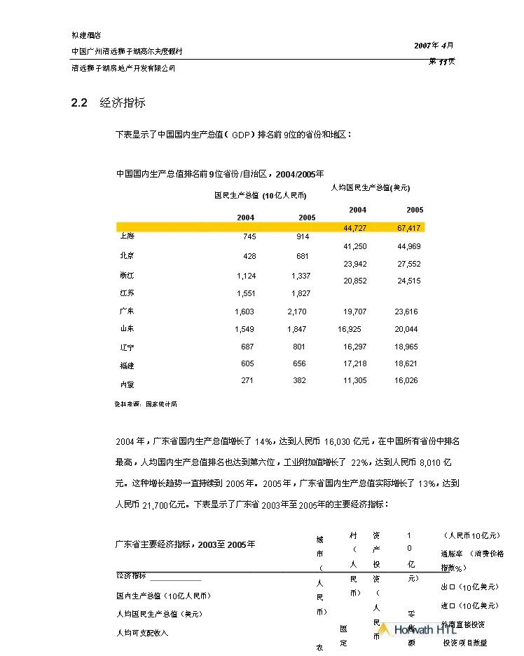 （終稿）高爾夫度假村酒店新增項目市場及財務評估分析報告.doc（最終版）第9頁