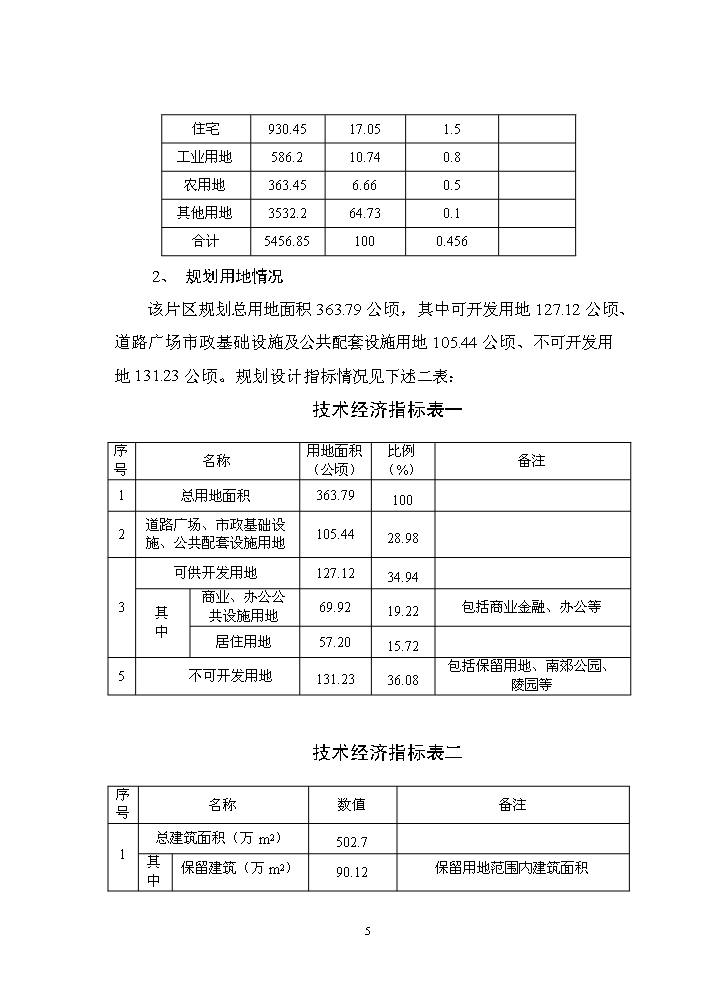 （終稿）長沙市xx棚戶區及環境整治工程新增項目評估分析報告.doc（最終版）第5頁