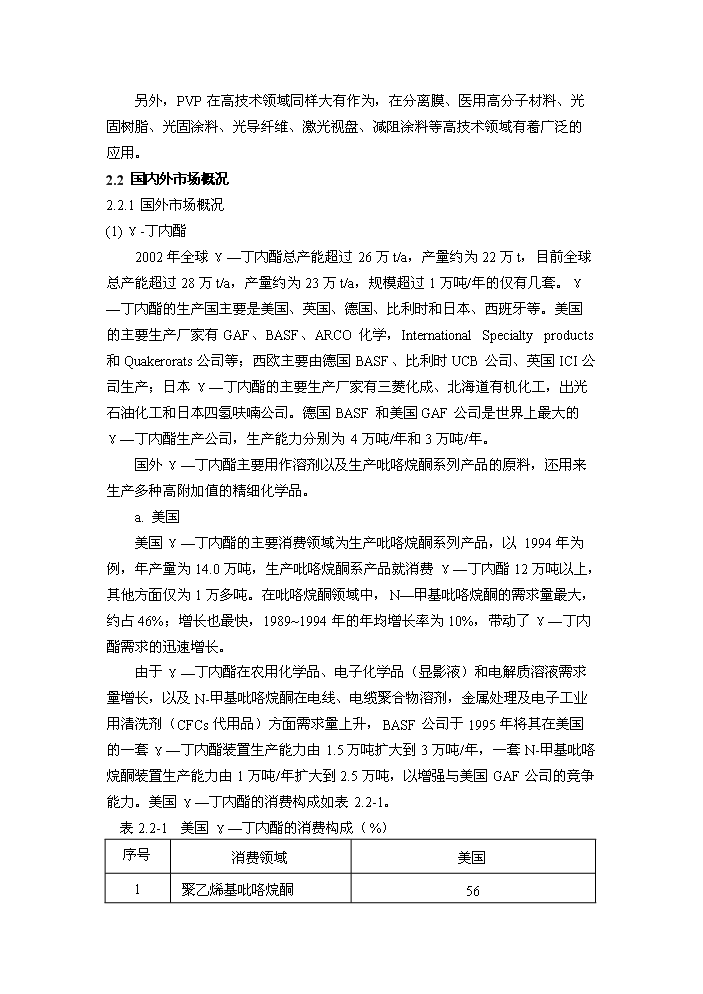 （終稿）γ-丁內酯新增項目評估分析報告.doc（最終版）第12頁