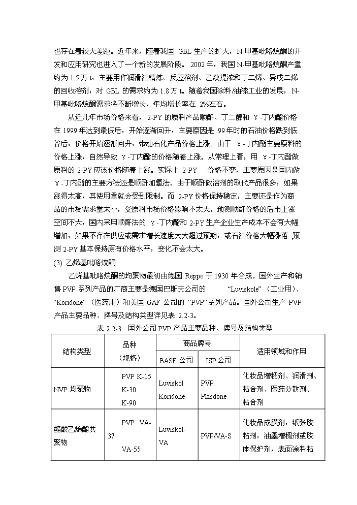 （終稿）γ-丁內酯新增項目評估分析報告.doc（最終版）第15頁