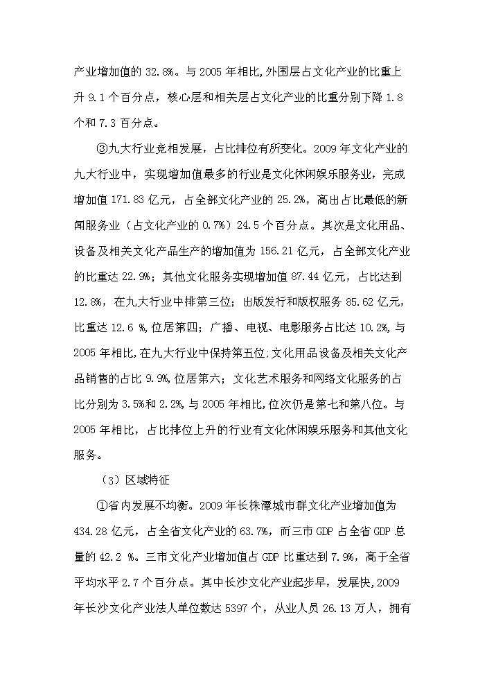 （終稿）湖湘文化藝術產業園新增項目評估分析報告.doc（最終版）第10頁