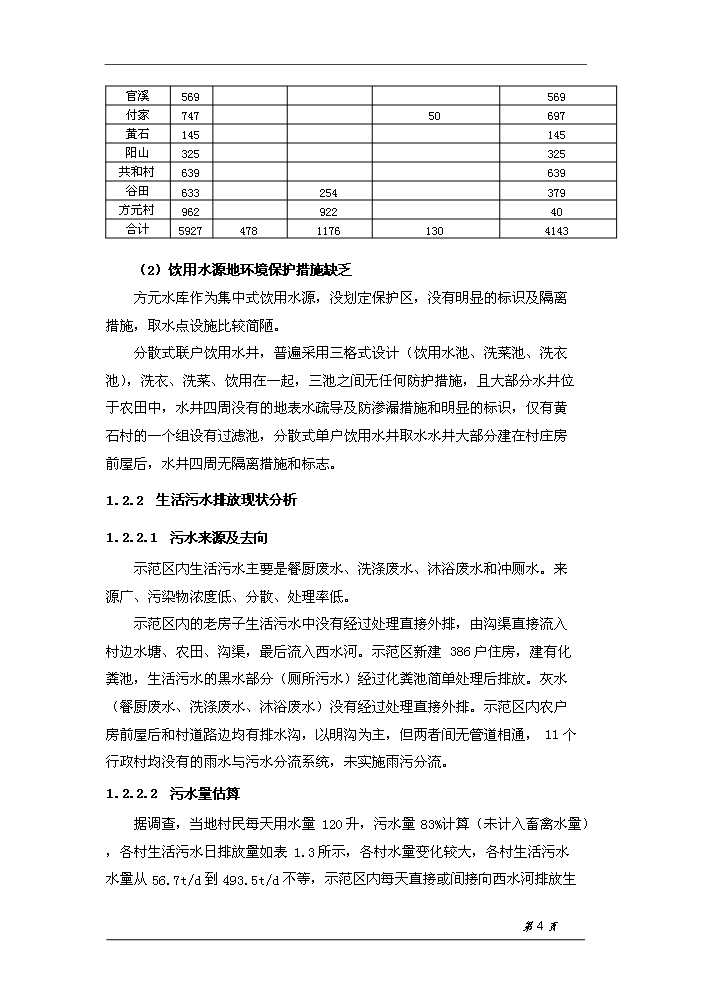 （終稿）桂陽縣農村環境連片綜合整治示范區新增項目評估分析報告.doc（最終版）第6頁