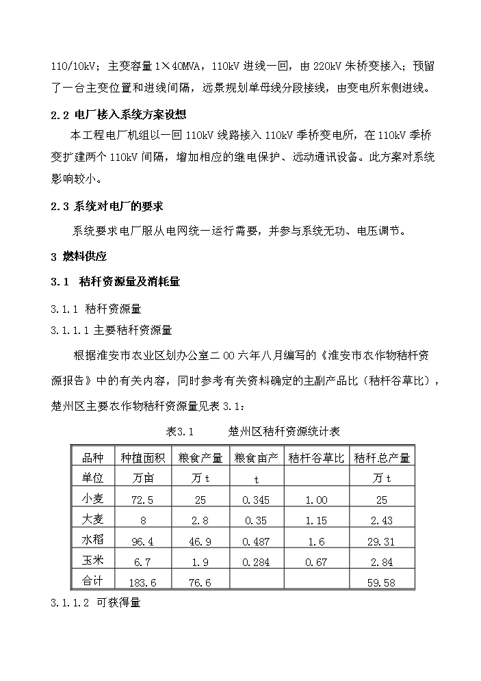（終稿）淮安市楚州秸稈發電新增項目工程新增項目評估分析報告.doc（最終版）第10頁