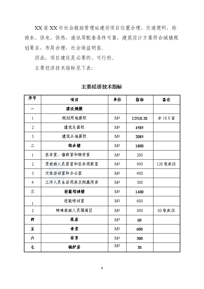 福建某市社會救助管理站新增項目評估分析報告第4頁