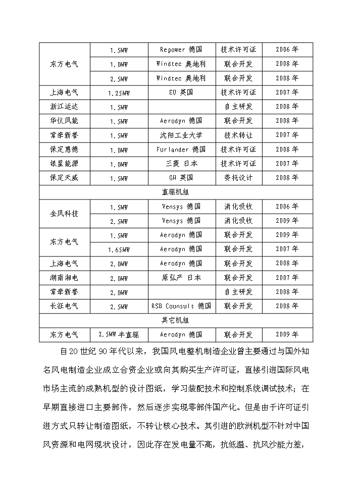 （終稿）河南省風力發電裝備工程技術研究中心新增項目評估分析報告.doc（最終版）第10頁