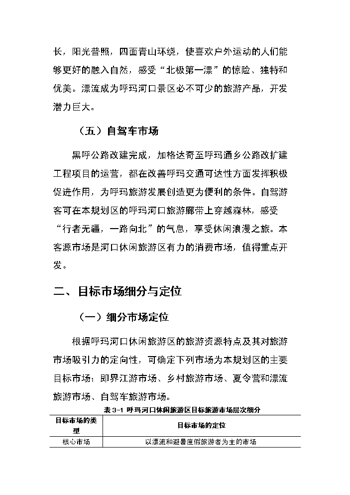 （終稿）呼瑪河口休閑旅游區新增項目評估分析報告.doc（最終版）第15頁