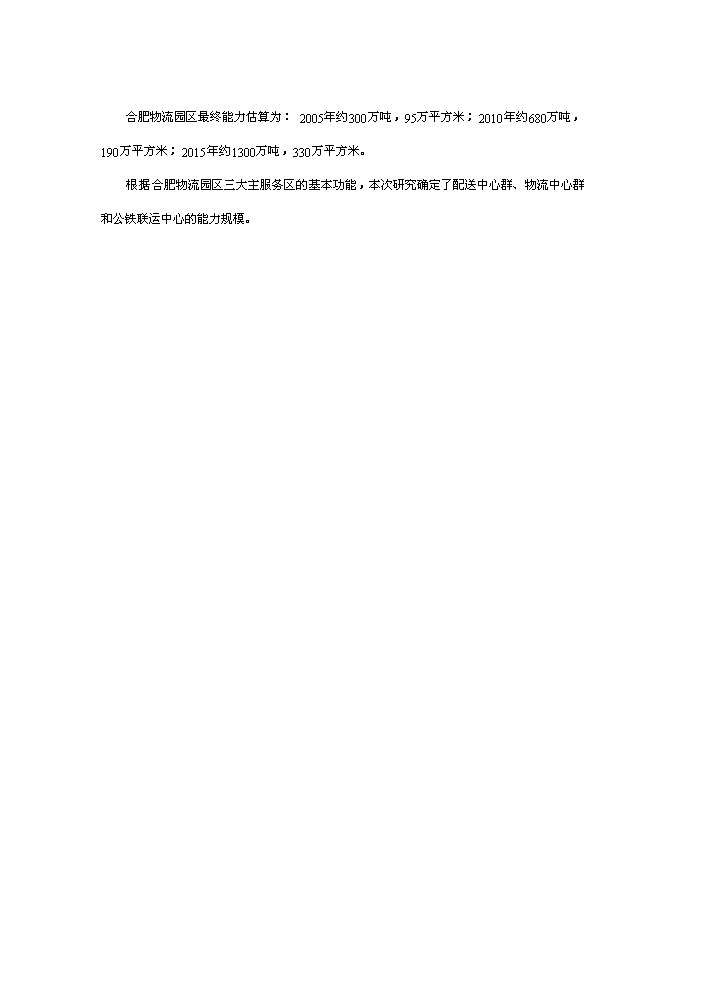 （終稿）合肥現代物流園區評估分析報告.doc（最終版）第4頁