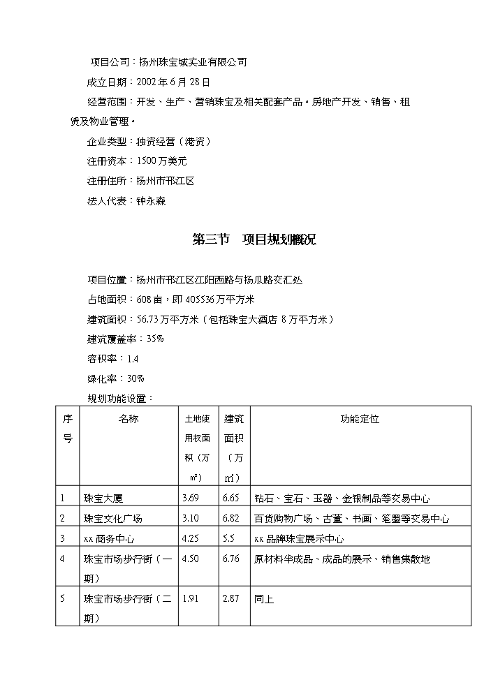 （終稿）xx國際珠寶城評估分析報告.doc（最終版）第2頁