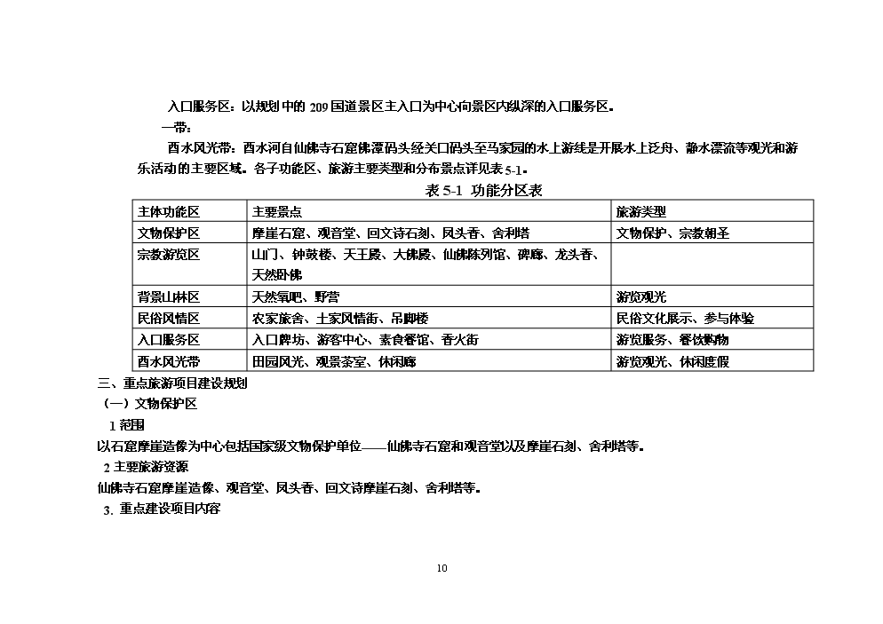 （終稿）湖北省來鳳縣仙佛寺旅游區新增項目評估分析報告.doc（最終版）第10頁