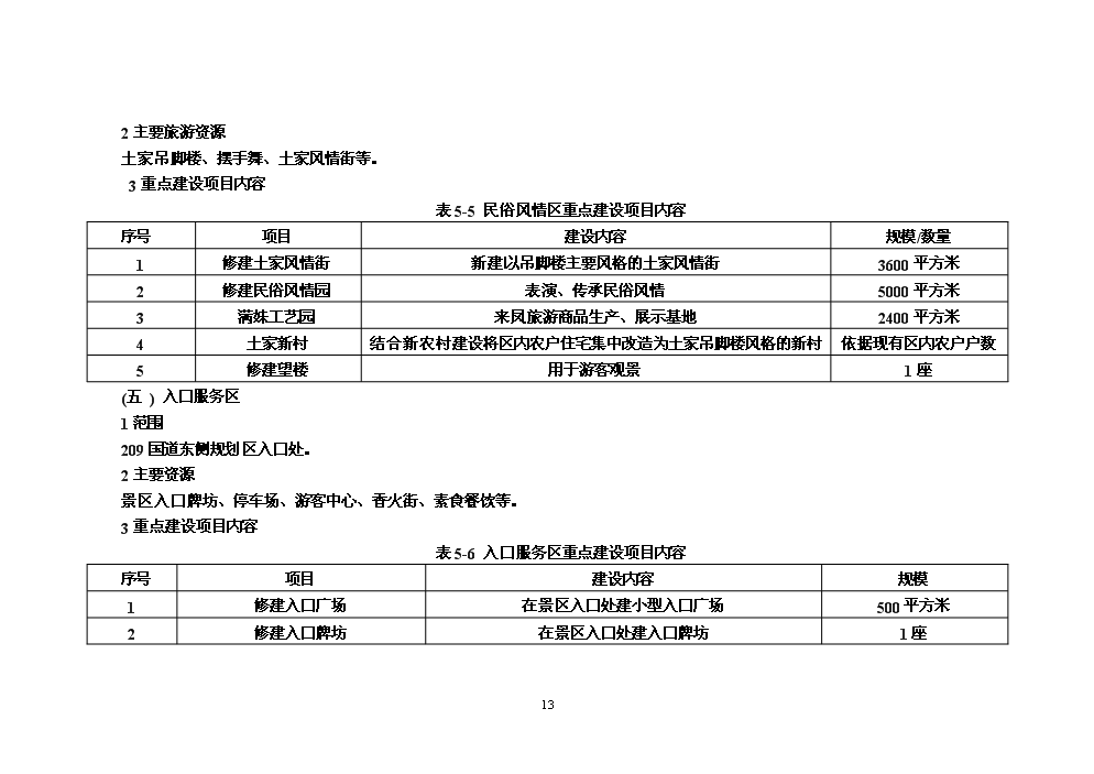 （終稿）湖北省來鳳縣仙佛寺旅游區新增項目評估分析報告.doc（最終版）第13頁