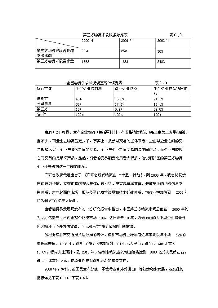 （終稿）宏寶物流基地新增項目評估分析報告.doc（最終版）