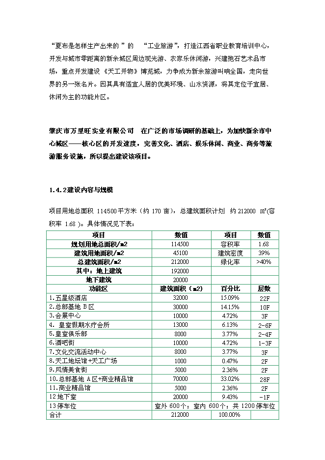 （終稿）新余市天工娛樂休閑航母新增項目投資立項申報計劃書.doc（最終版）預覽圖（15）
