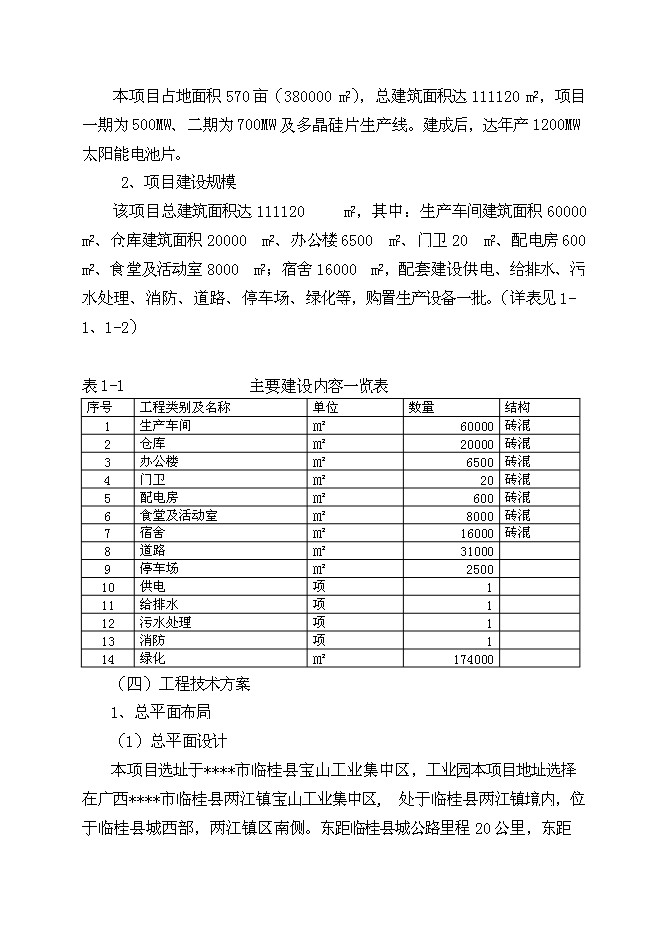 （終稿）太陽能光伏電池生產線新增項目投資立項申報計劃書.doc（最終版）第3頁