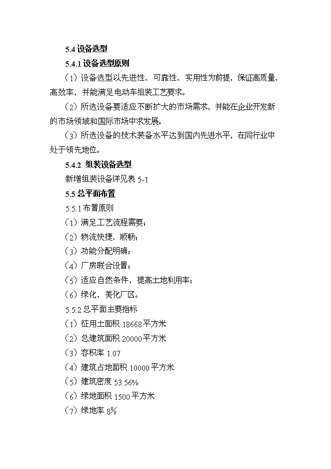 （終稿）年組裝萬輛電動車新增項目投資立項申報計劃書.doc（最終版）第14頁