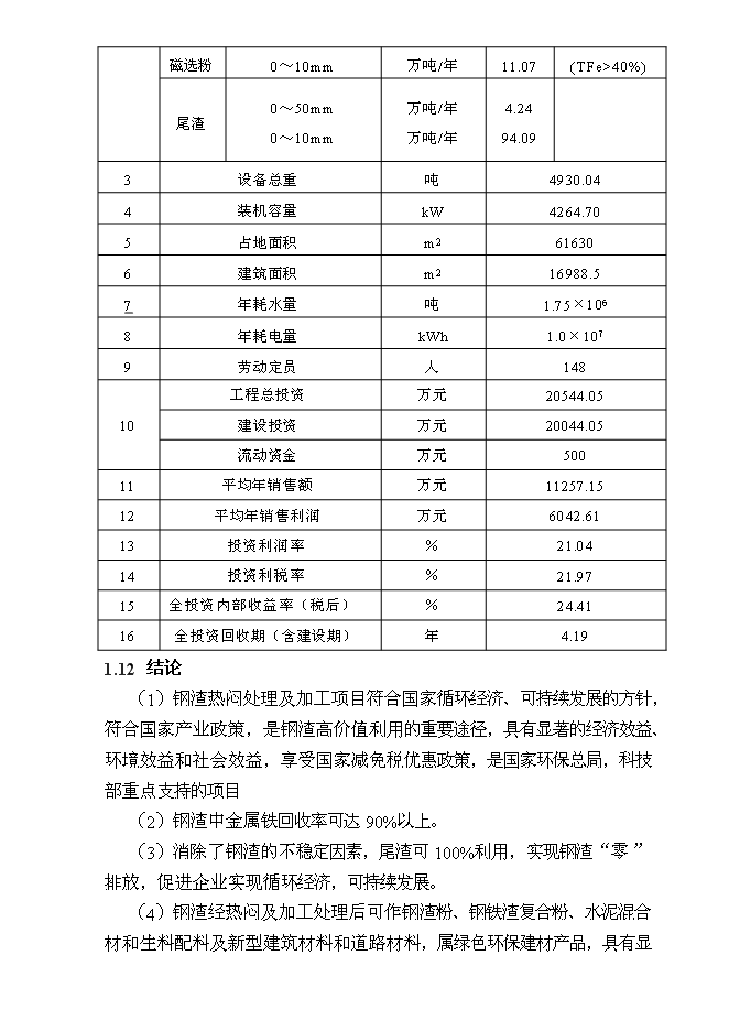 （終稿）某某公司鋼渣處理新增項目投資立項申報計劃書.doc（最終版）第13頁