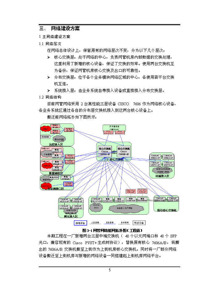 中國移動上街網管機房設備改造暨搬遷工程新增項目投資立項申報計劃書第7頁