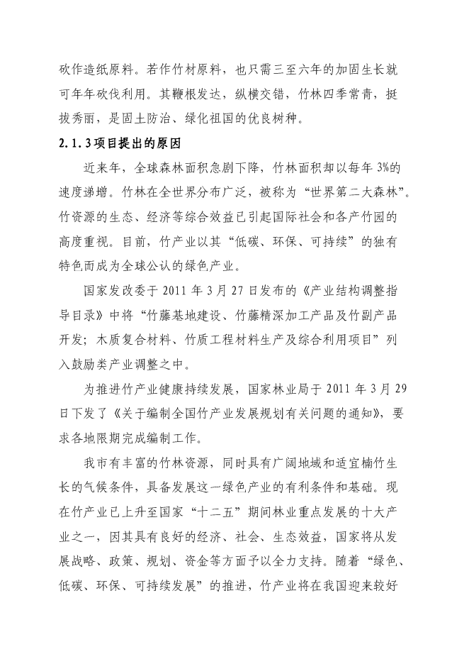 （終稿）竹產業新增項目投資立項申報計劃書.doc（最終版）第7頁