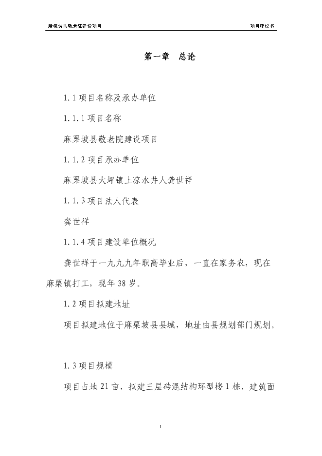 （終稿）麻栗坡縣中心敬老院新增項目投資立項申報計劃書.doc（最終版）第4頁