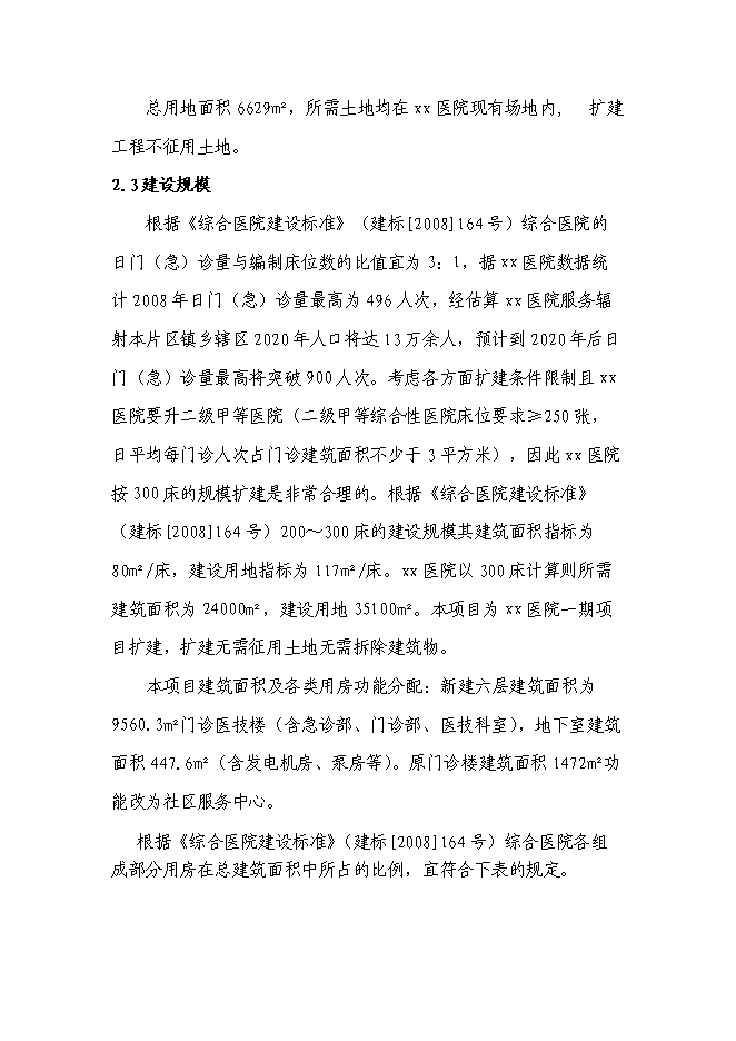 （終稿）醫院門診醫技樓﹝擴建﹞新增項目投資立項申報計劃書.doc（最終版）第10頁