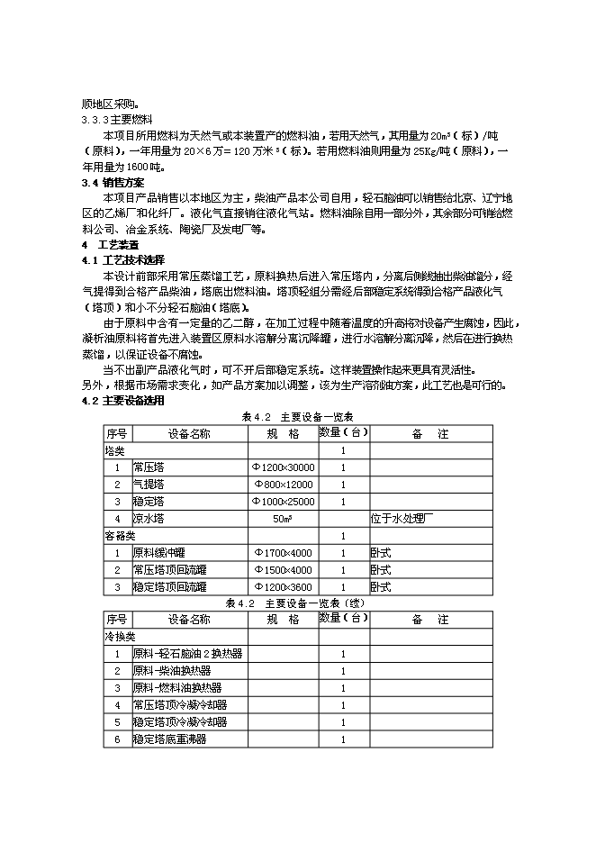 （終稿）氣田凝析油穩定處理裝置新增項目投資立項申報計劃書.doc（最終版）第10頁