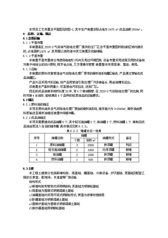 （終稿）氣田凝析油穩定處理裝置新增項目投資立項申報計劃書.doc（最終版）第13頁