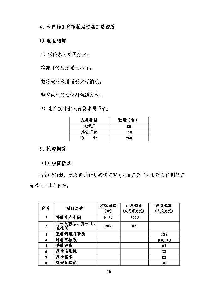 （終稿）物流裝備公司新增特種產品生產線投資立項申報計劃書.doc（最終版）第11頁