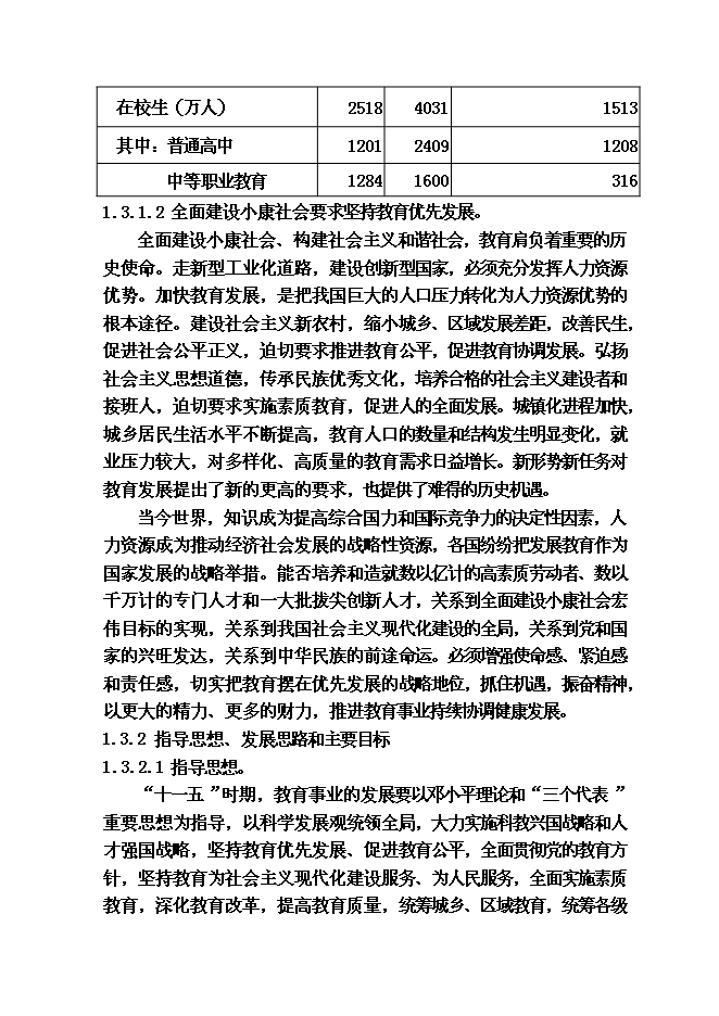 （終稿）某某縣高級中學教學綜合樓及學生食堂建設工程投資立項申報計劃書.doc（最終版）第6頁