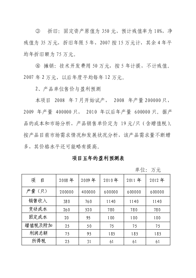 （終稿）汽車前燈用環保(防爆)型鹵鎢燈關鍵技術開發新增項目投資立項申報計劃書.doc（最終版）第15頁