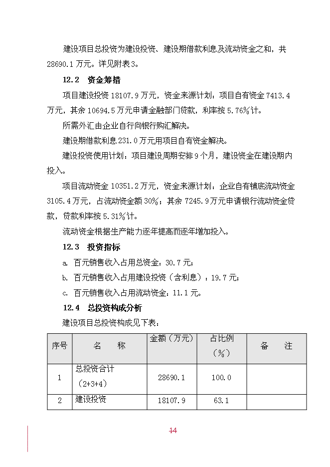 （終稿）年產20萬噸精糖新增項目投資立項申報計劃書.doc（最終版）第14頁