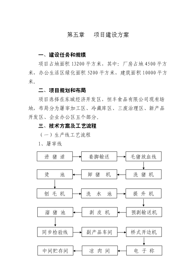 （終稿）畜禽綜合開發加工生產線新增項目投資立項申報計劃書.doc（最終版）第15頁