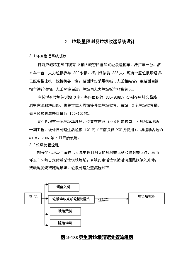 生活垃圾處理工程新增項目投資立項申報計劃書1第15頁