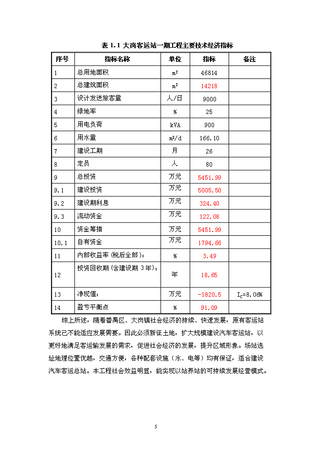 （終稿）大崗客運站工程新增項目投資立項申報計劃書.doc（最終版）第9頁