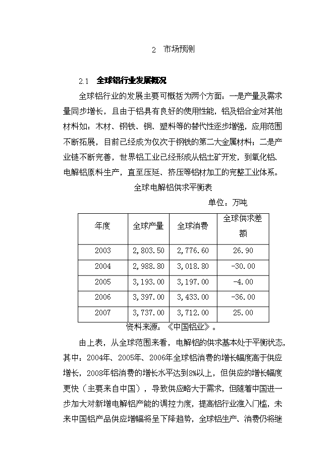 （終稿）年產3.5萬噸高精度鋁箔新增項目投資立項申報計劃書.doc（最終版）第10頁