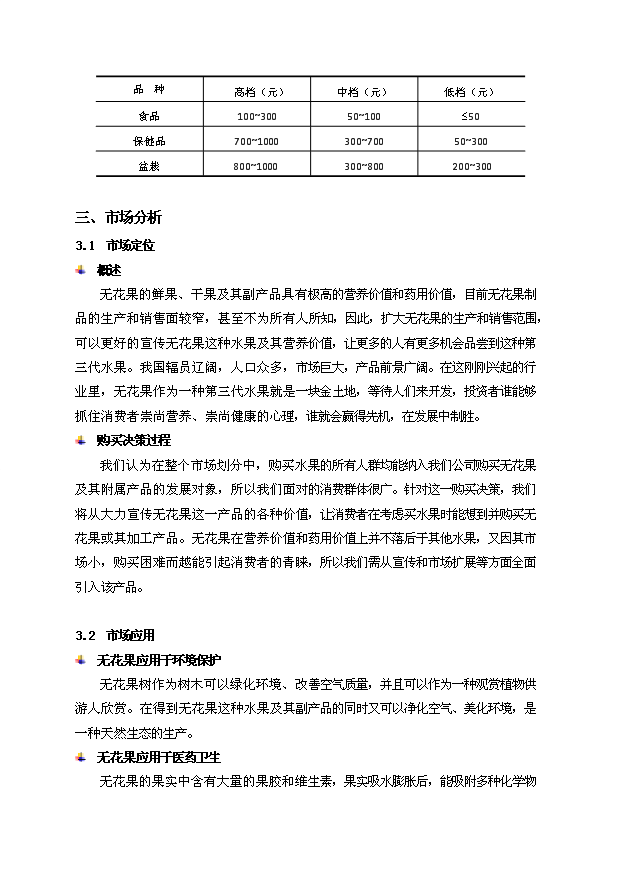 無花果新建項目投資計劃書第5頁