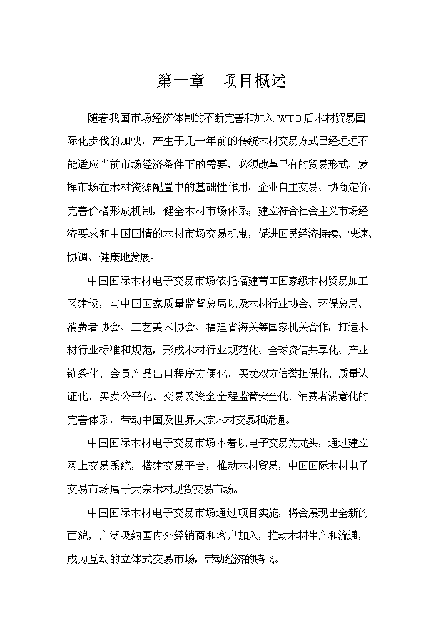 （終稿）中國國際木材電子交易市場投資計劃書.doc（OK版）第3頁