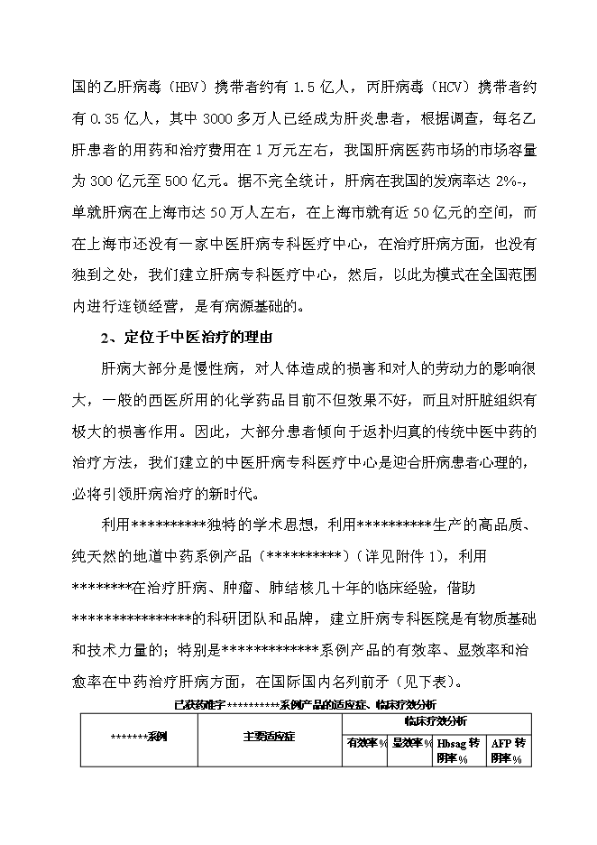 （終稿）中外合作門診上海醫療中心新增項目可行性投資論證建議書.doc（最終版）第6頁
