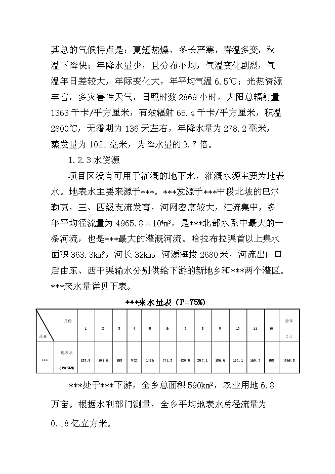 （終稿）以工代賑防滲渠新增項目可行性投資論證建議書.doc（最終版）