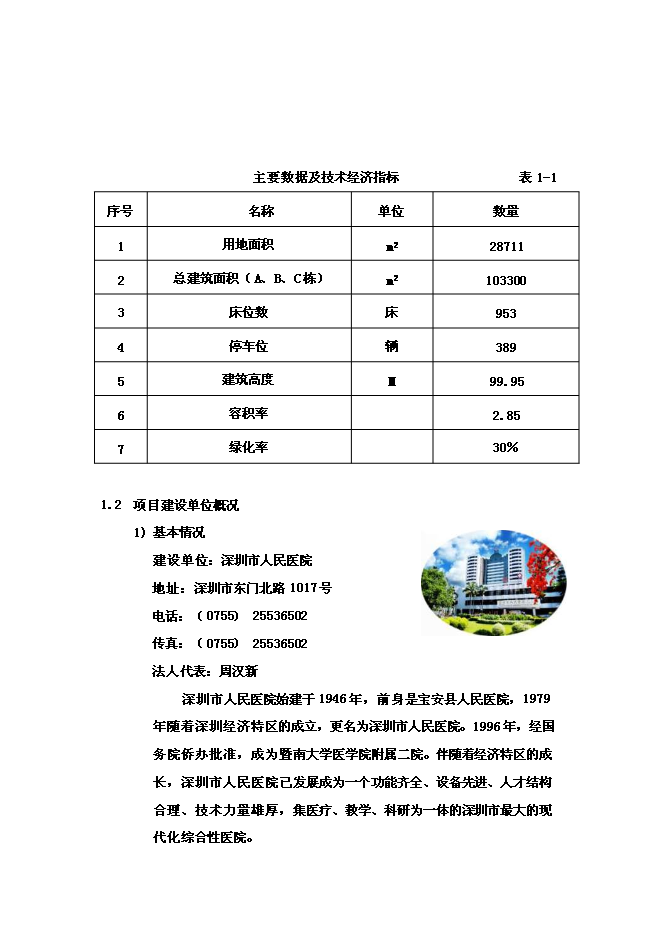 （終稿）人民醫院外科大樓及干部保健病區工程新增項目可行性投資論證建議書.doc（最終版）第4頁