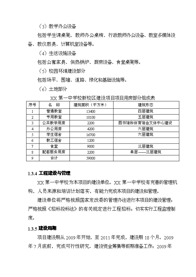 （終稿）中學新校區重建新增項目可行性投資論證建議書.doc（最終版）第6頁