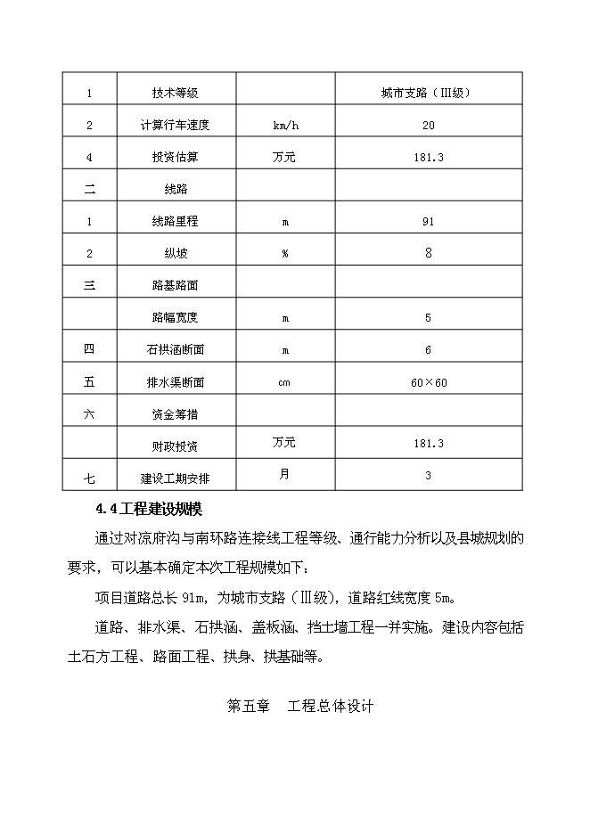 （終稿）鄉寧縣涼府溝與南環路連接線工程新增項目可行性投資論證建議書.doc（最終版）