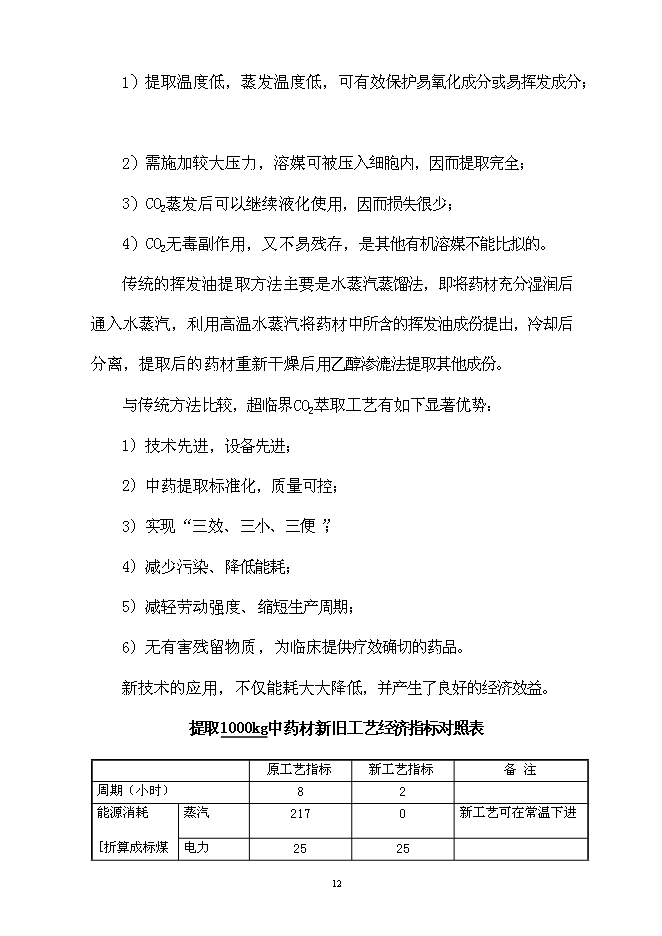 （終稿）中藥提取生產線節能改造新增項目可行性投資論證建議書.doc（最終版）