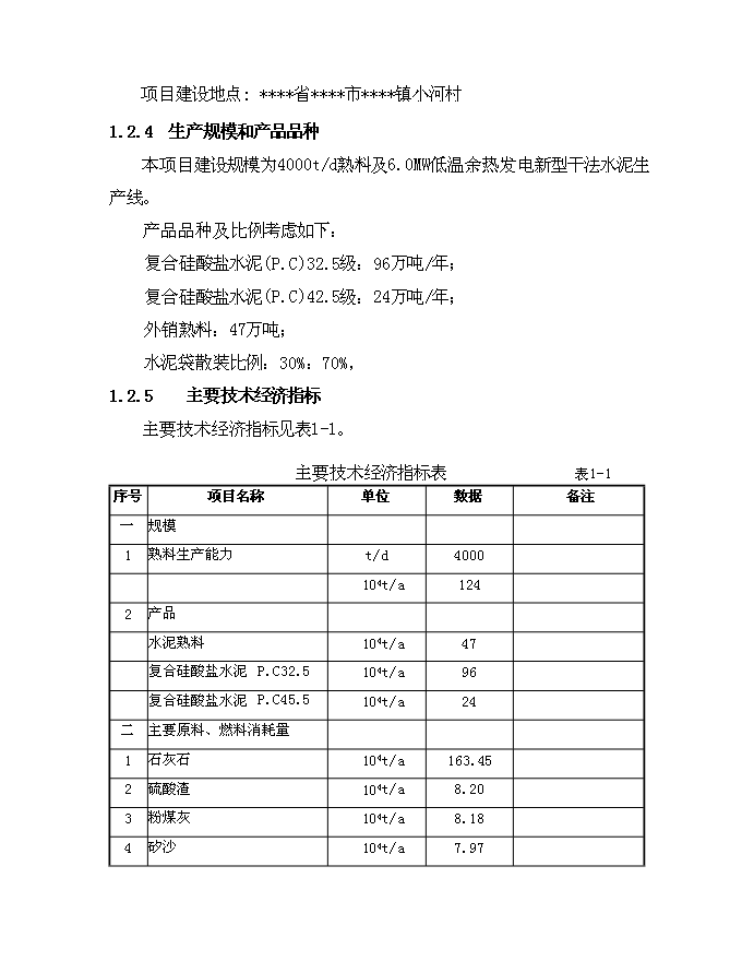 （終稿）低溫余熱發電新型干法水泥生產線建設工程新增項目可行性投資論證建議書.doc（最終版）第3頁