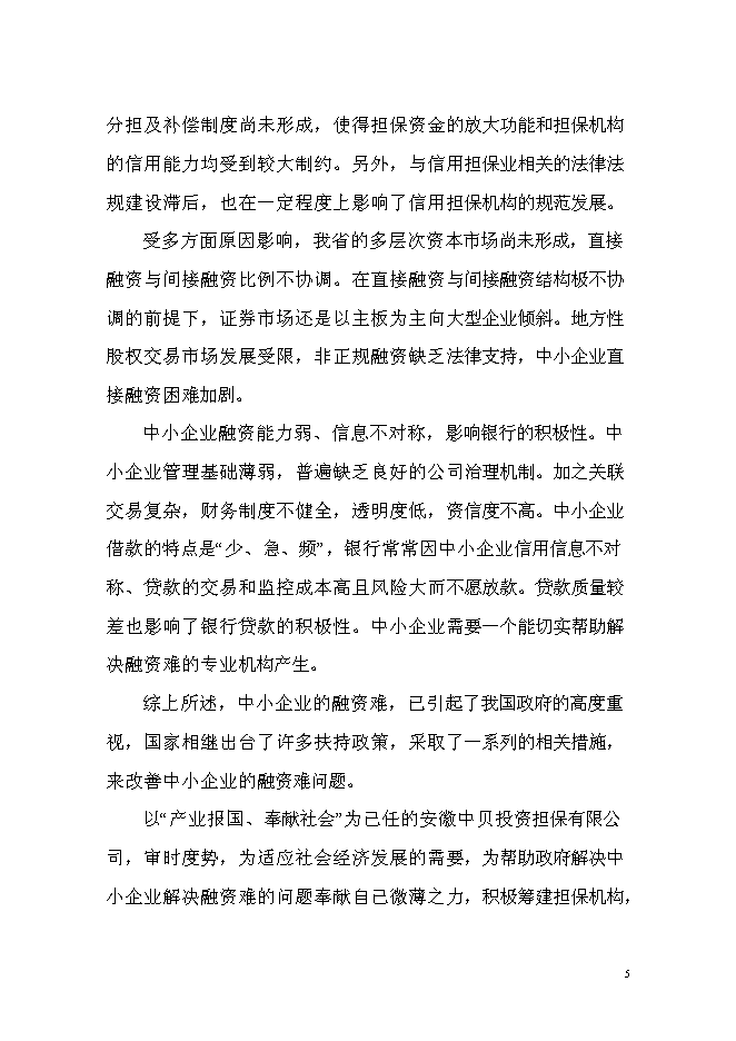 （終稿）中貝投資擔保有限公司新增項目可行性投資論證建議書.doc（最終版）