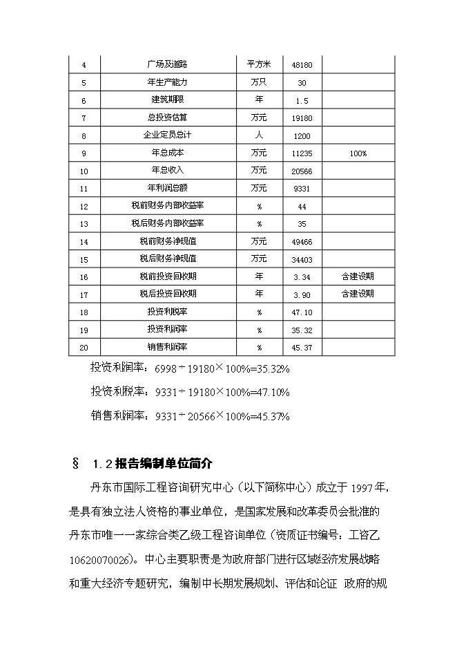 （終稿）儀器儀表產業園手表工業園區工程新增項目可行性投資論證建議書.doc（最終版）第5頁