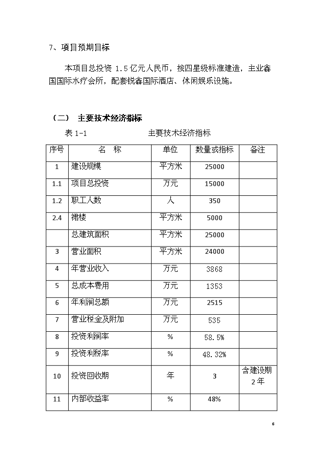 （終稿）休閑會所、賓館及KTV歌城新增項目可行性投資論證建議書.doc（最終版）第6頁