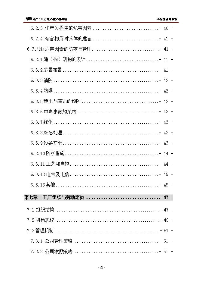 （終稿）乙酸乙酯新增項目 新增項目可行性投資論證建議書.doc（最終版）