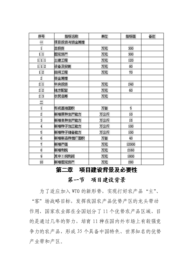 （終稿）優質雙低油菜生產示范基地新增項目可行性投資論證建議書.doc（最終版）第6頁