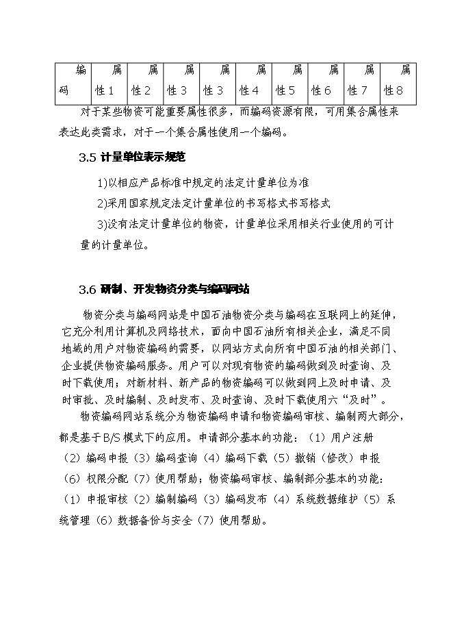 （終稿）中國石油天然氣股份有限公司物資分類與編碼新增項目可行性投資論證建議書.doc（最終版）第15頁